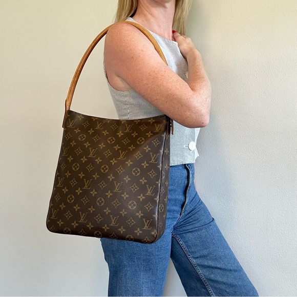 LOUIS VUITTON Looping GM Shoulder Tote Bag Monogram - Picture 2 of 14
